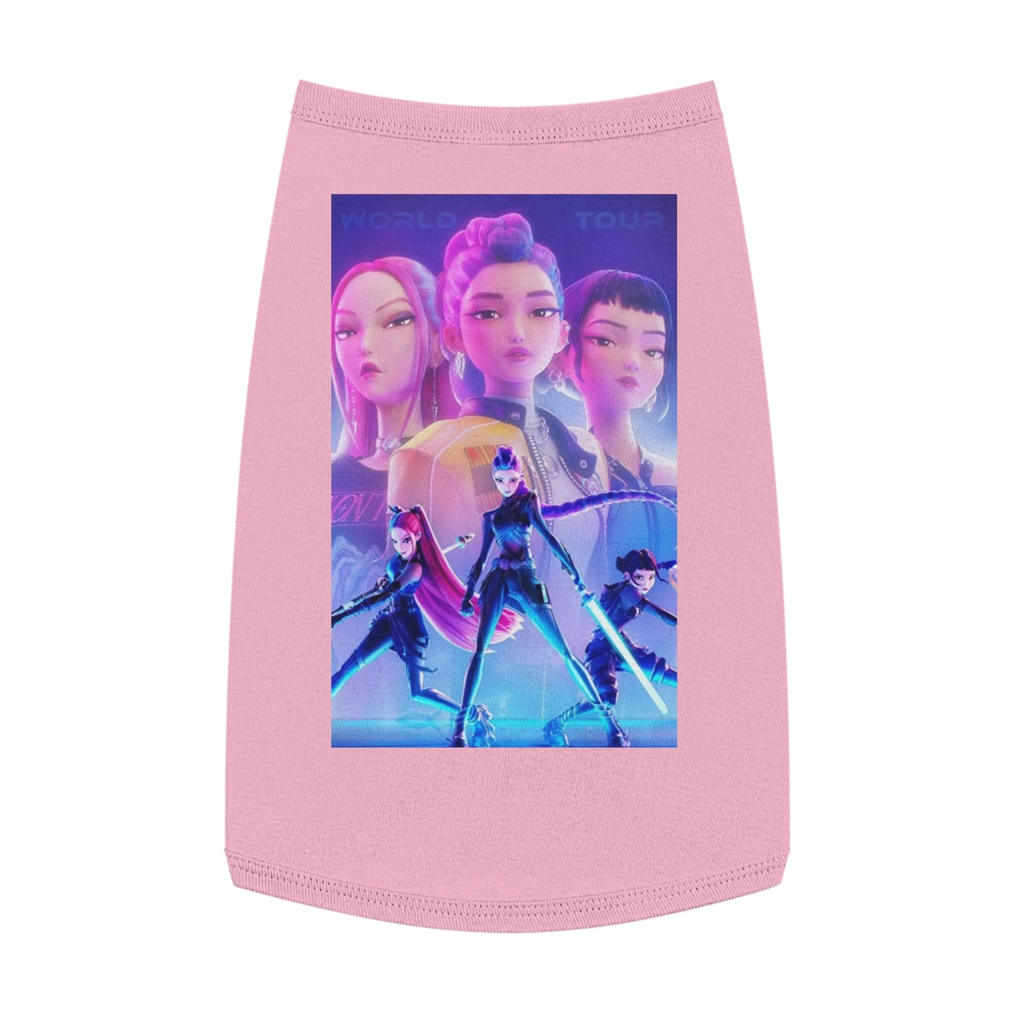 K-Pop Hunters Pet Tank Top – Trendy Idol-Inspired Apparel for Your Furry Star