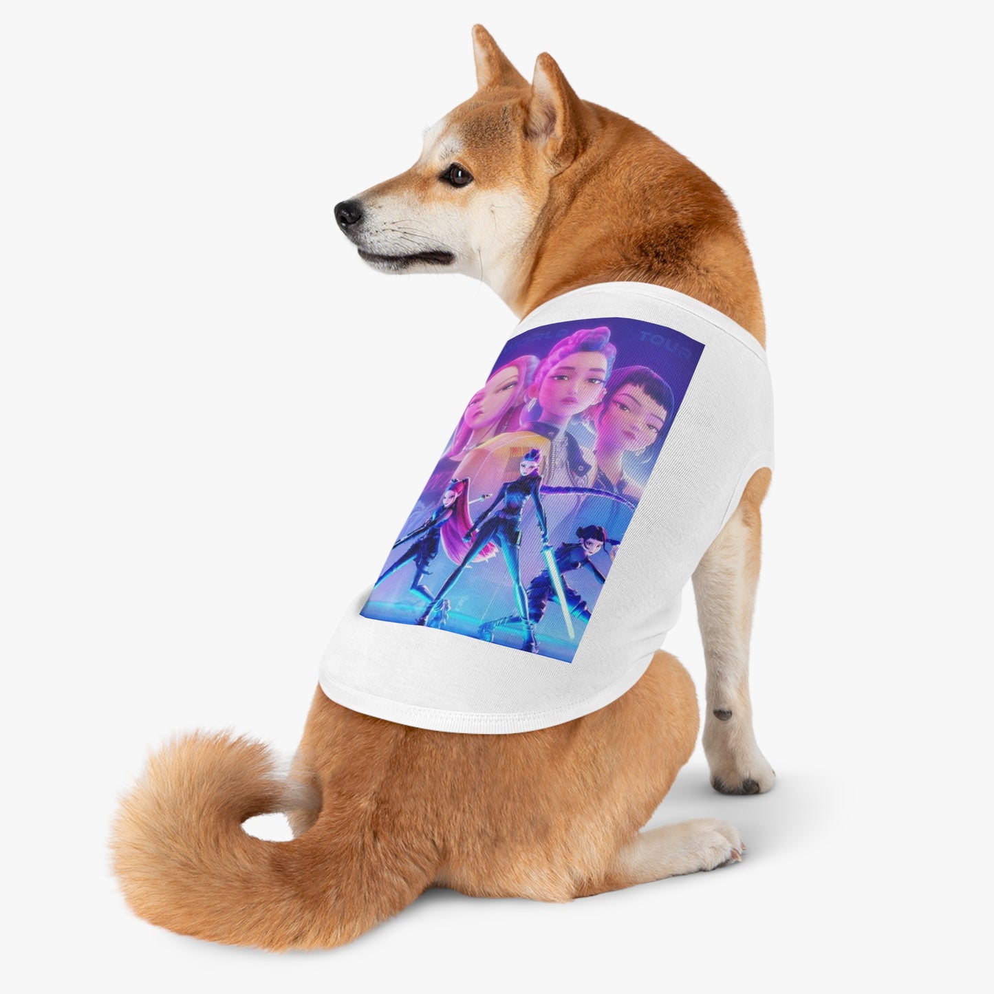 K-Pop Hunters Pet Tank Top – Trendy Idol-Inspired Apparel for Your Furry Star
