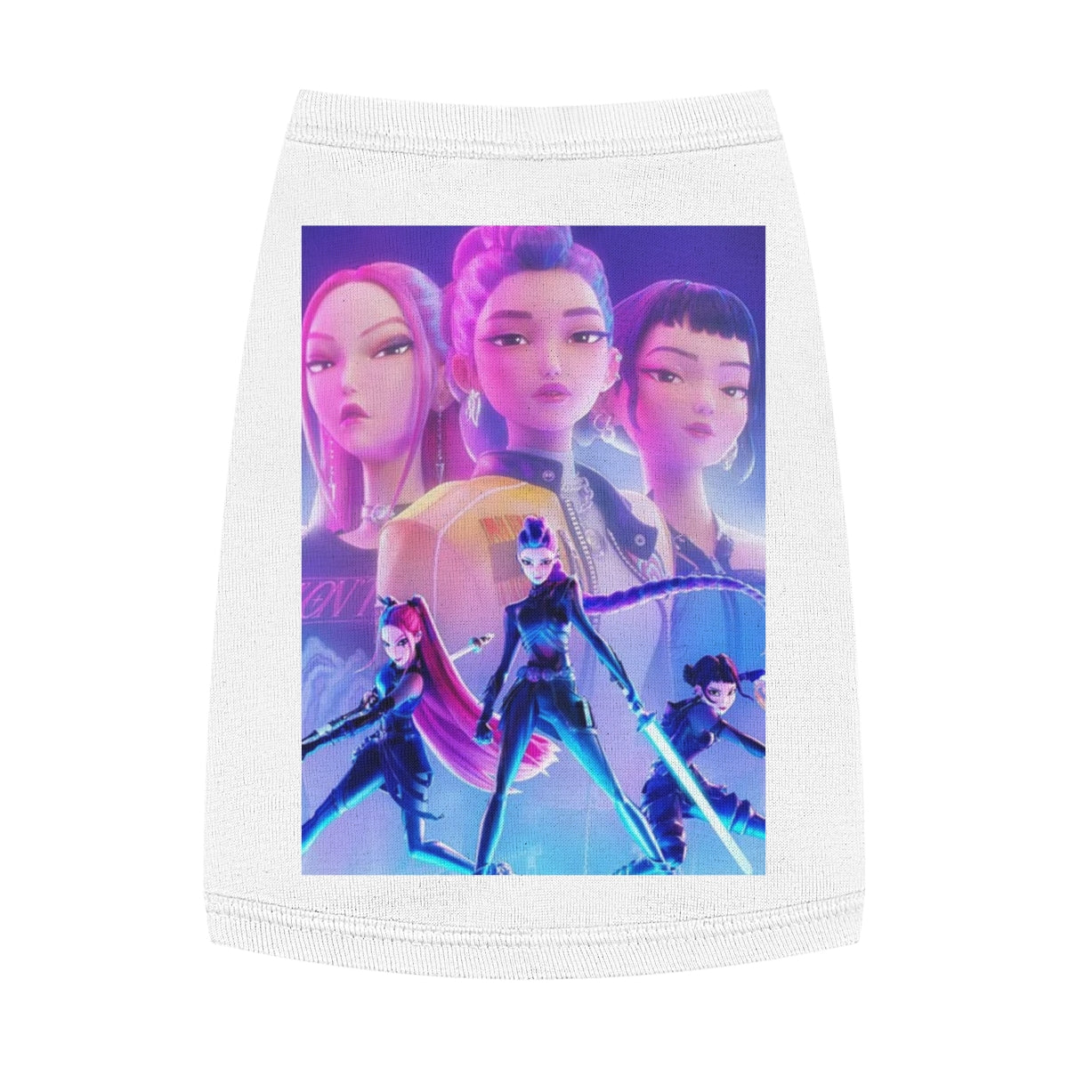 K-Pop Hunters Pet Tank Top – Trendy Idol-Inspired Apparel for Your Furry Star