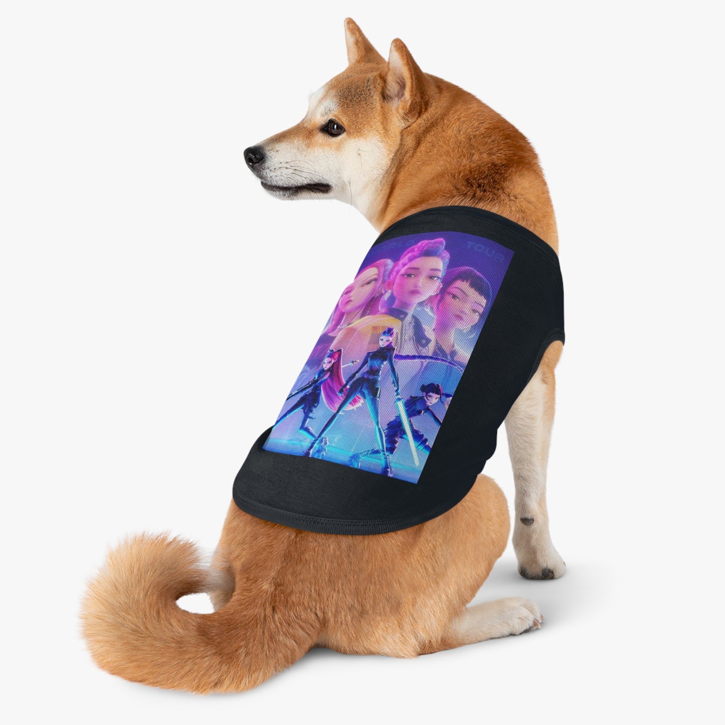 K-Pop Hunters Pet Tank Top – Trendy Idol-Inspired Apparel for Your Furry Star