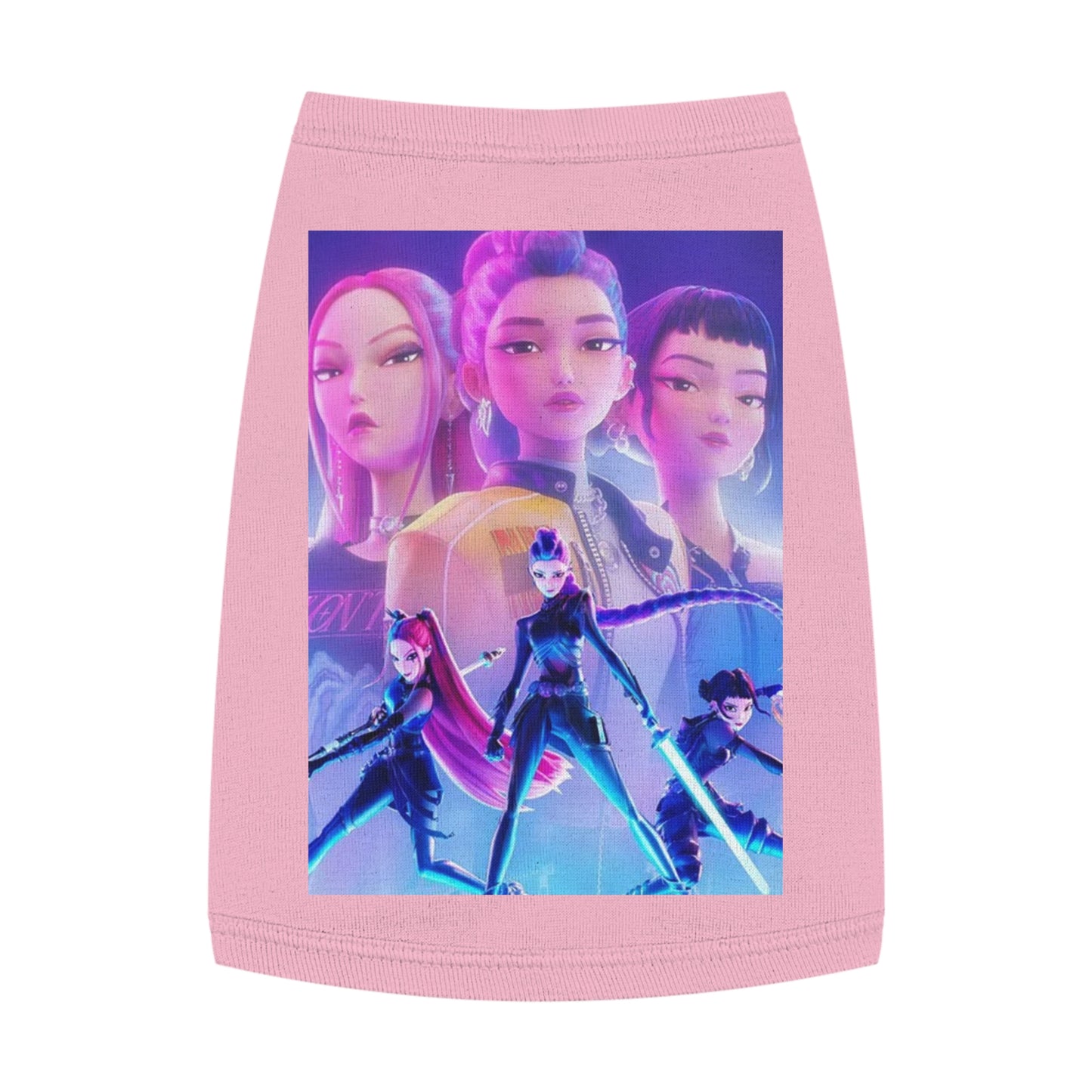 K-Pop Hunters Pet Tank Top – Trendy Idol-Inspired Apparel for Your Furry Star