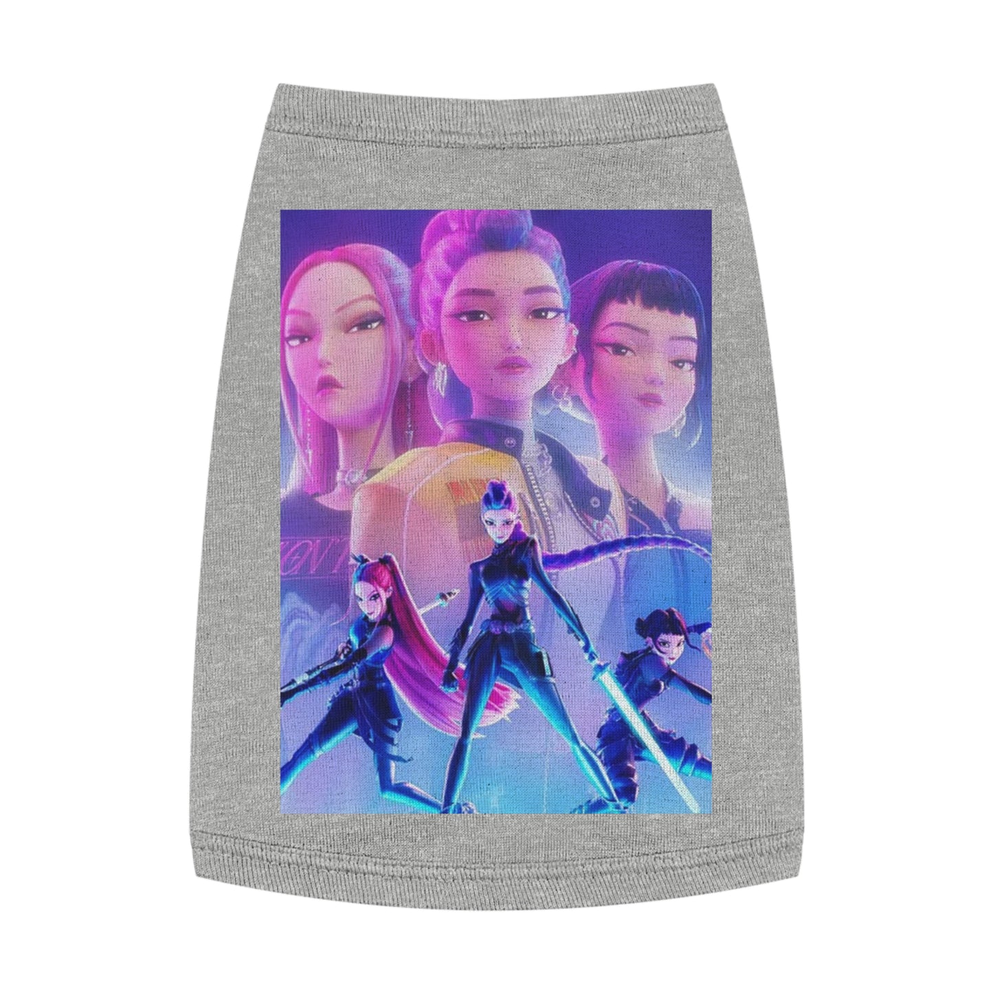 K-Pop Hunters Pet Tank Top – Trendy Idol-Inspired Apparel for Your Furry Star