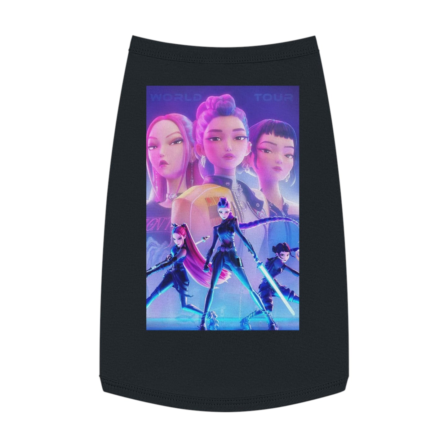 K-Pop Hunters Pet Tank Top – Trendy Idol-Inspired Apparel for Your Furry Star