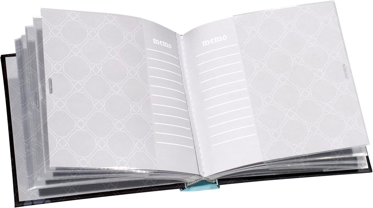 Woof Photo Album, 80-4X6, Blue