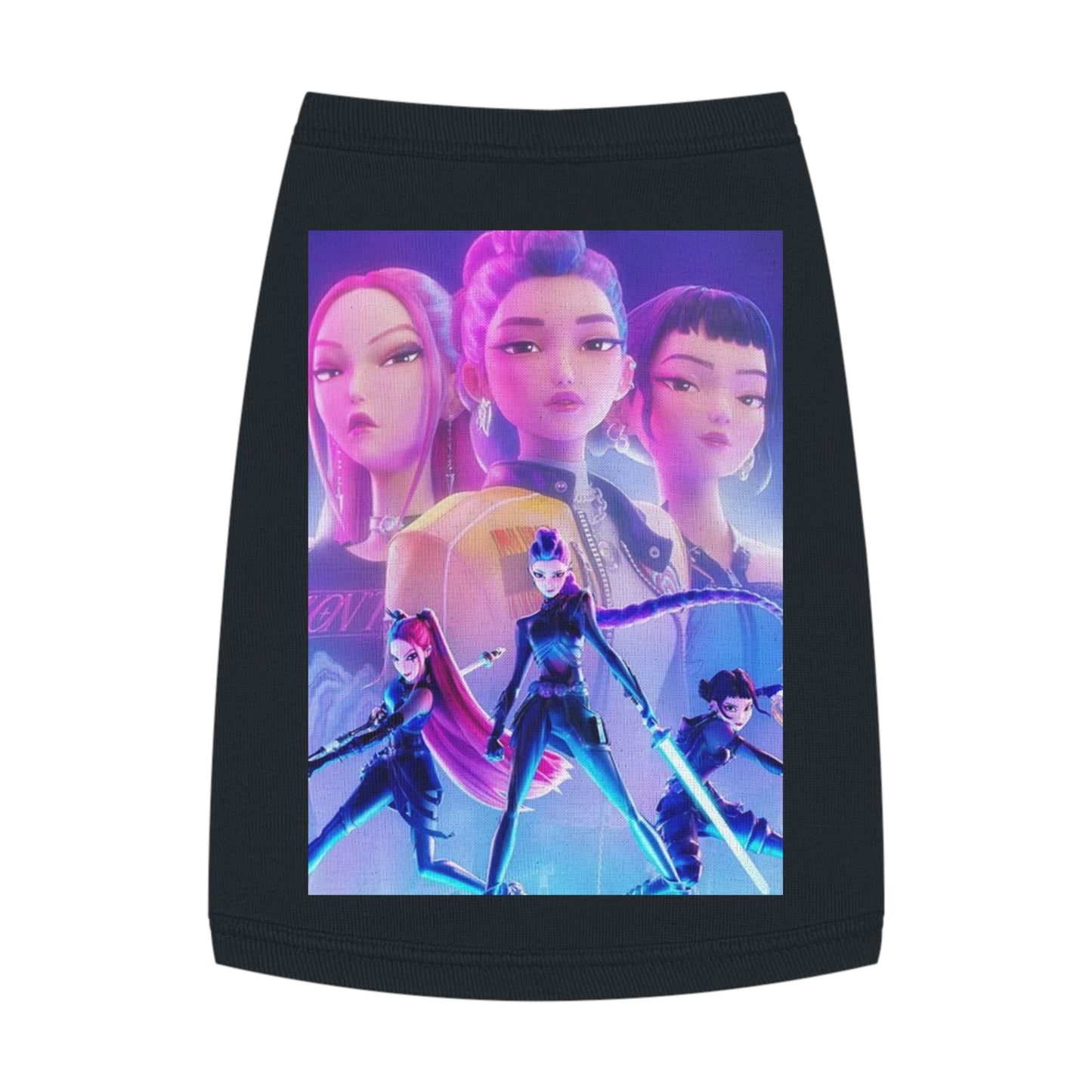 K-Pop Hunters Pet Tank Top – Trendy Idol-Inspired Apparel for Your Furry Star