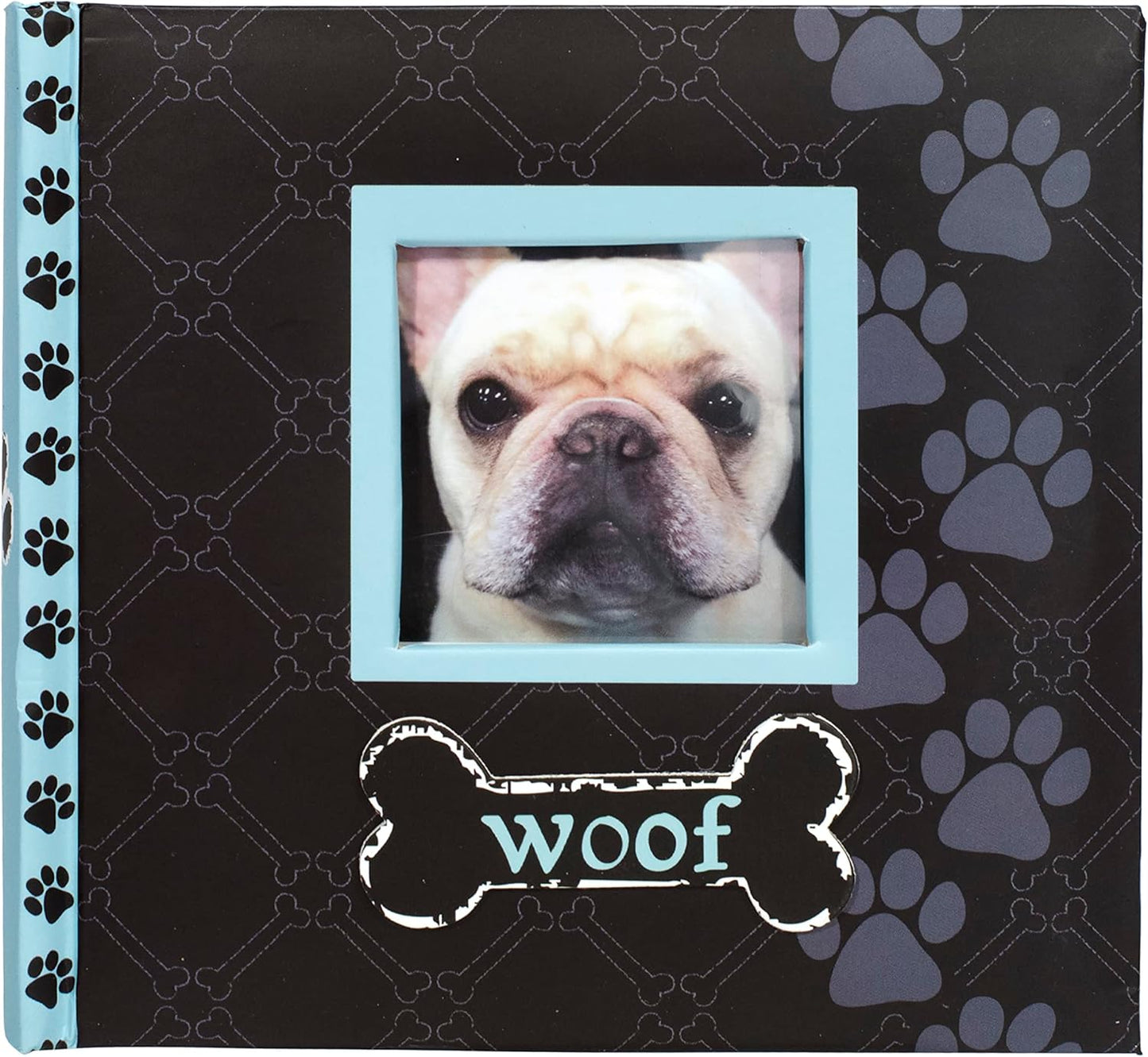 Woof Photo Album, 80-4X6, Blue