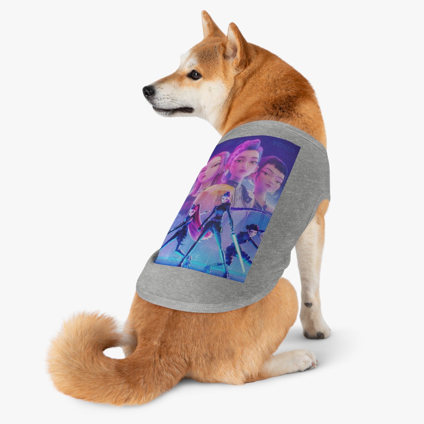 K-Pop Hunters Pet Tank Top – Trendy Idol-Inspired Apparel for Your Furry Star