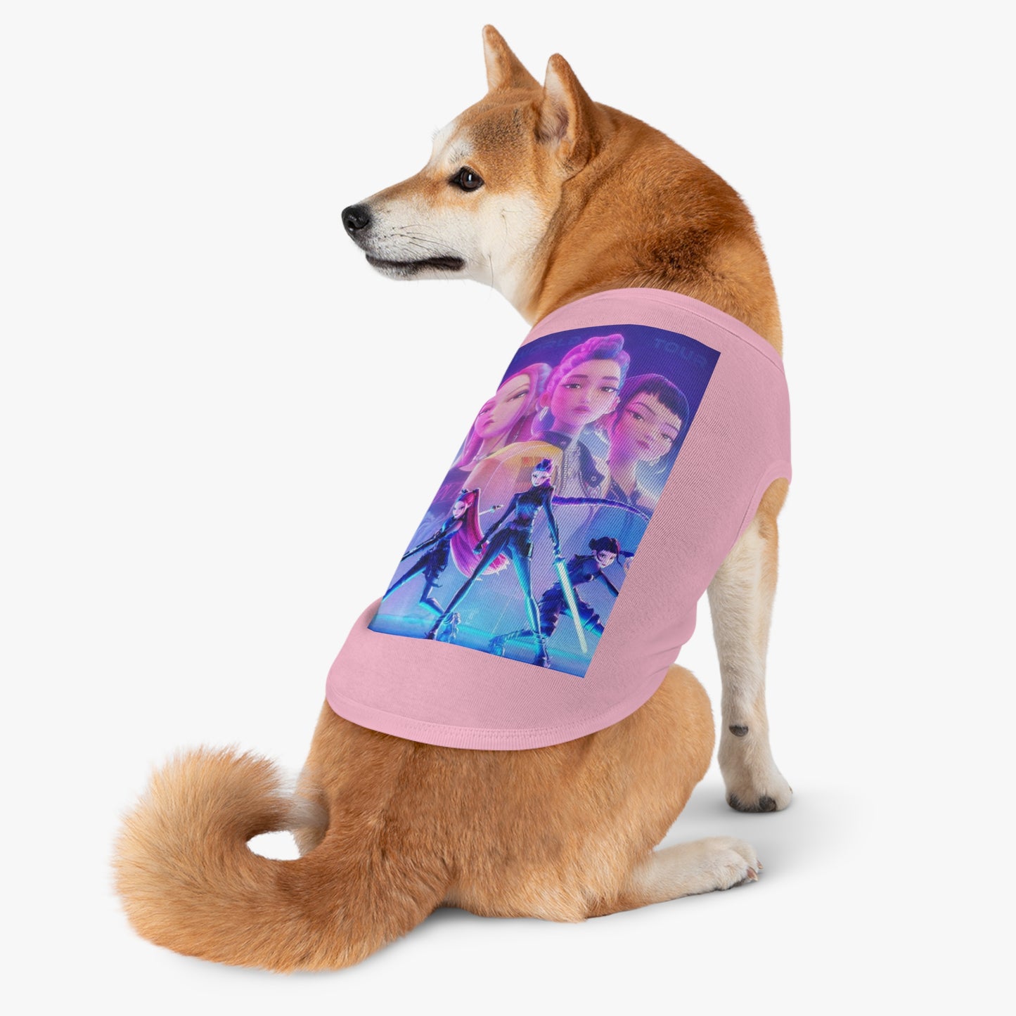 K-Pop Hunters Pet Tank Top – Trendy Idol-Inspired Apparel for Your Furry Star