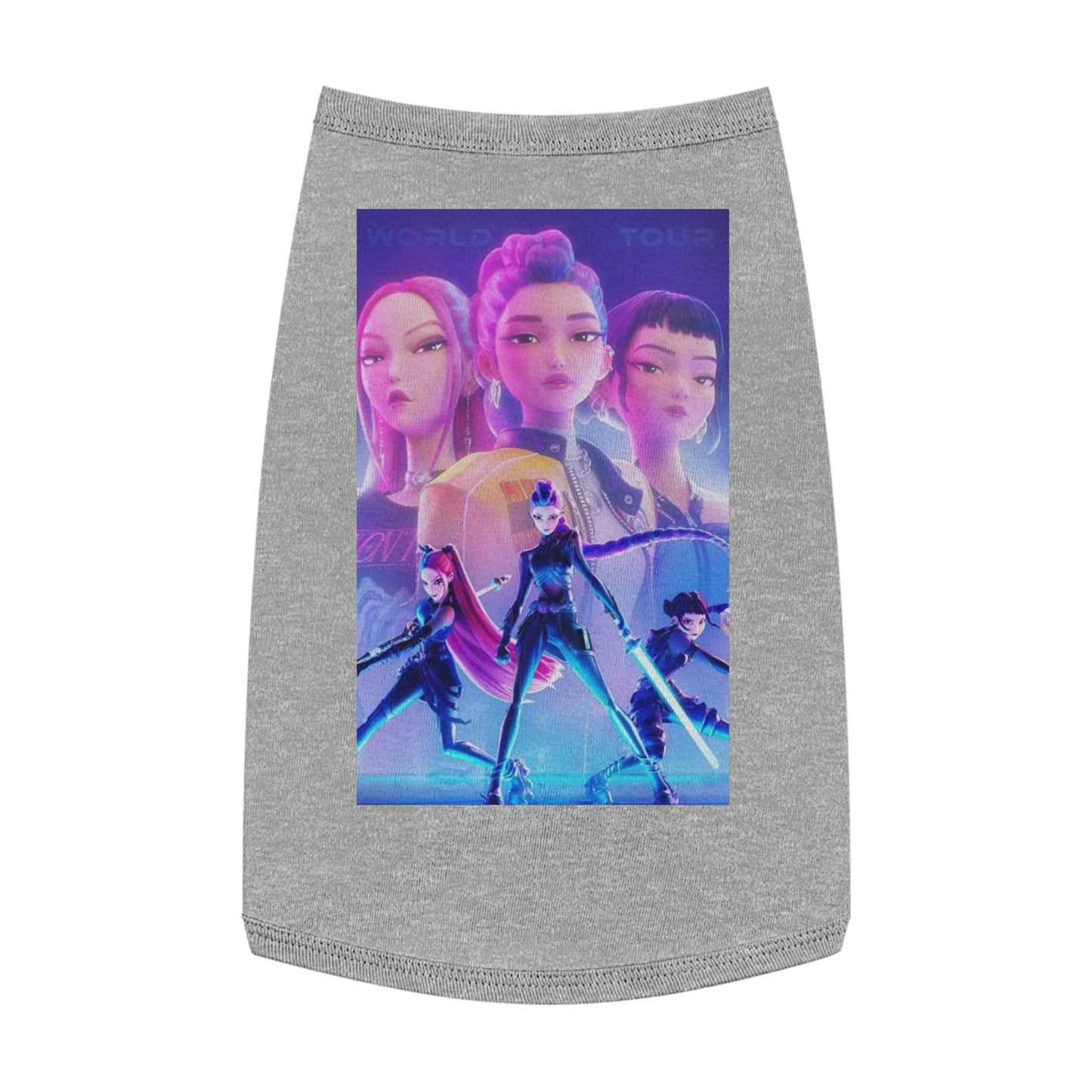 K-Pop Hunters Pet Tank Top – Trendy Idol-Inspired Apparel for Your Furry Star