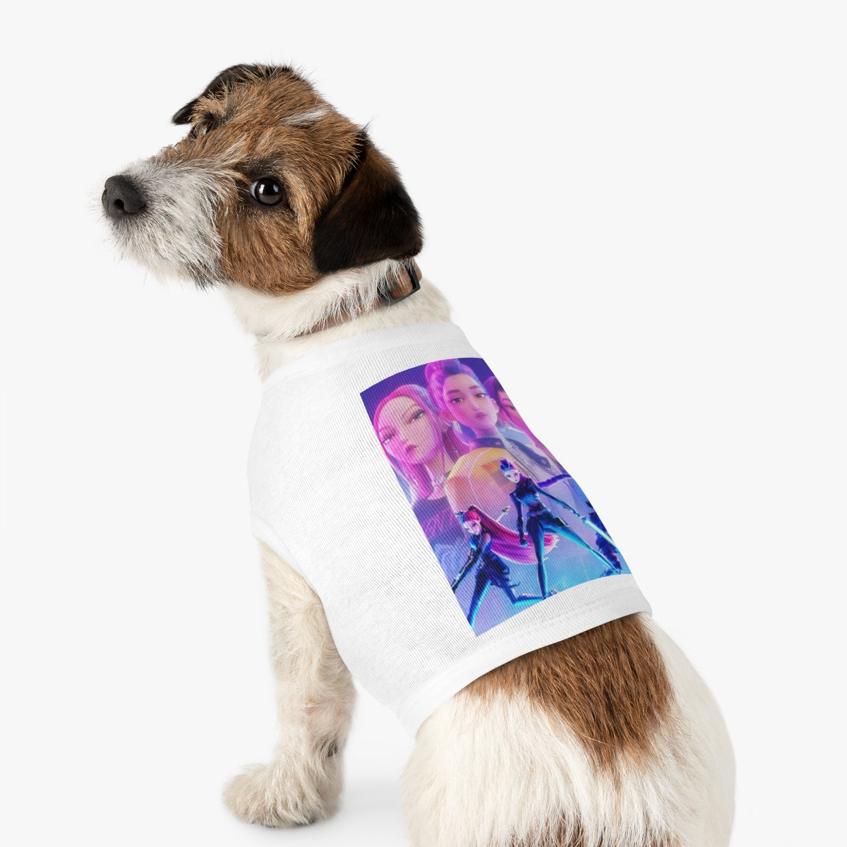 K-Pop Hunters Pet Tank Top – Trendy Idol-Inspired Apparel for Your Furry Star