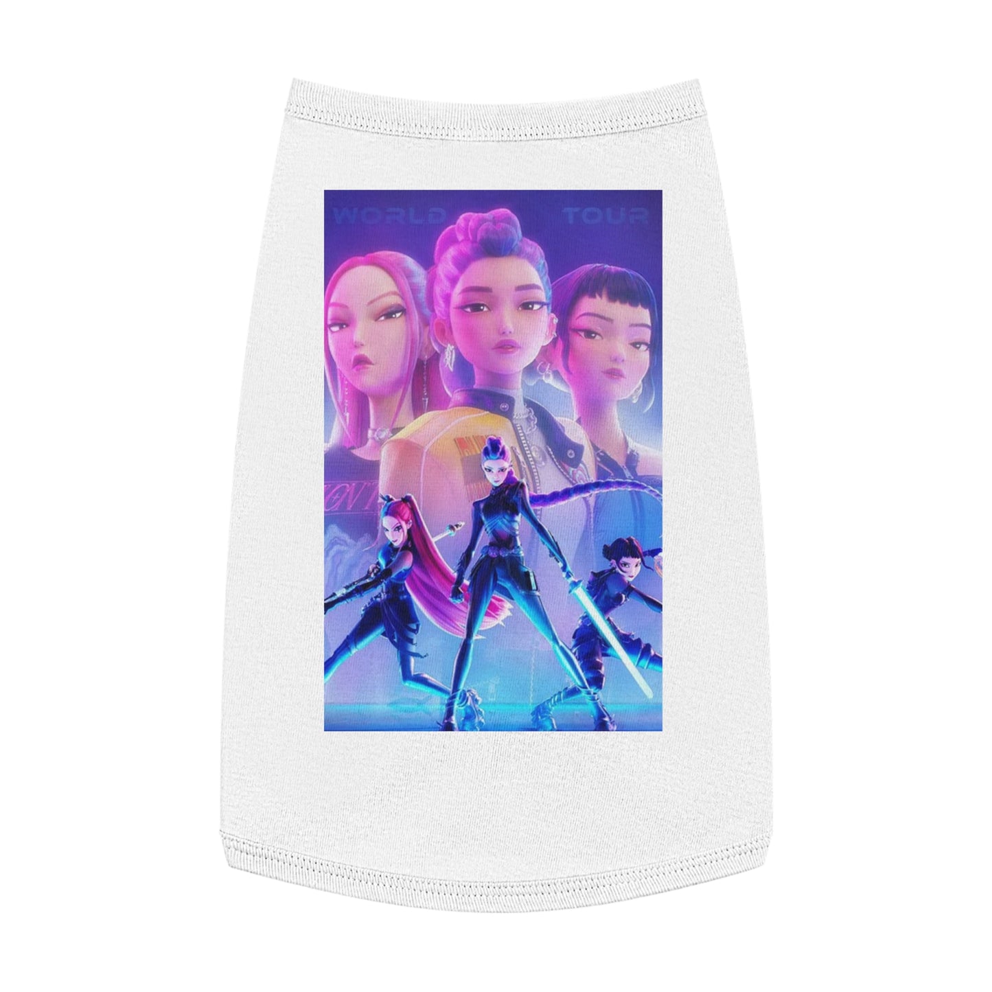 K-Pop Hunters Pet Tank Top – Trendy Idol-Inspired Apparel for Your Furry Star