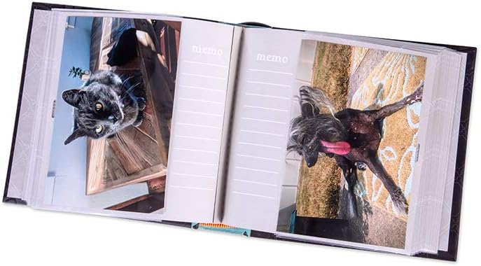 Woof Photo Album, 80-4X6, Blue