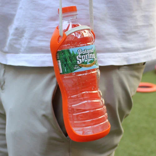 2-in-1 Dog Walk Water Bottle Holder & Travel Bowl