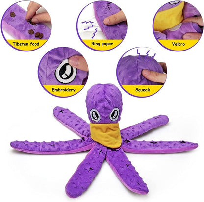 Dog Snuffle Toy Dog Enrichment Toys, Dogs Puzzle Games Interactive Puppy Toys Chew Toys Slow Feeder Game for Boredom Treat Dispensing Toys Snuffle Dog Mat for Large Breed Medium and Small Dogs