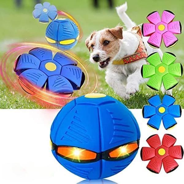 Transforming Dog Ball & Frisbee – Fun 2-in-1 Toy for Active Dogs