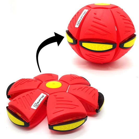 Transforming Dog Ball & Frisbee – Fun 2-in-1 Toy for Active Dogs